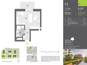 Prodej bytu 1+kk, Ostrava, 27 m2