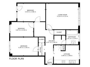 Prodej bytu 4+1, Hodonín, Slunečná, 91 m2