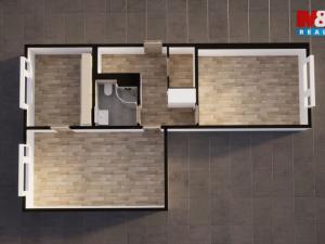 Pronájem bytu 2+1, Hrádek nad Nisou, Liberecká, 61 m2