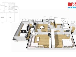 Prodej rodinného domu, Kladruby, 100 m2