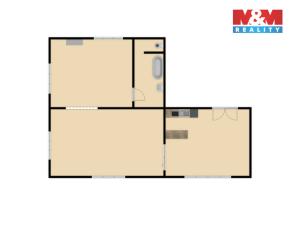 Pronájem bytu 3+kk, Hronov - Zbečník, 97 m2