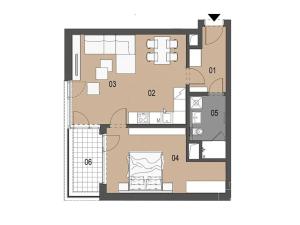 Prodej bytu 2+kk, Praha - Smíchov, Holečkova, 57 m2