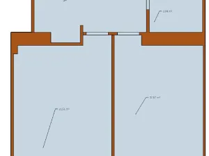 Pronájem bytu 2+kk, Praha - Vršovice, Petrohradská, 57 m2