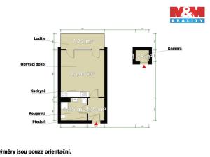 Pronájem bytu 1+kk, Plzeň, Měděná, 35 m2