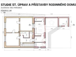 Prodej rodinného domu, Pardubice - Bílé Předměstí, Zajíčkova, 220 m2