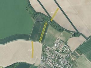 Prodej pole, Počenice-Tetětice, 37733 m2