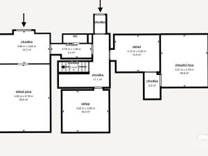 Prodej kanceláře, Rokycany, Sokolská, 413 m2