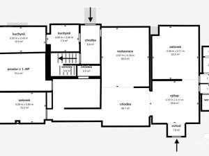 Prodej kanceláře, Rokycany, Sokolská, 413 m2