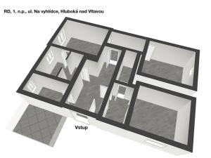 Prodej rodinného domu, Hluboká nad Vltavou, Na Vyhlídce, 155 m2