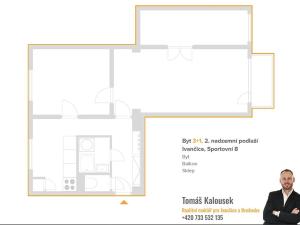 Pronájem bytu 3+1, Ivančice, Sportovní, 66 m2