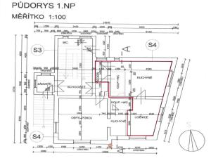 Pronájem bytu 2+kk, Jablonec nad Nisou, Mánesova, 50 m2