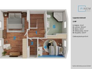 Prodej rodinného domu, Nová Ves - Staré Ouholice, 108 m2