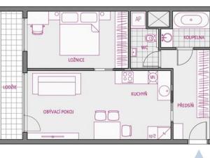Prodej bytu 1+1, Praha - Stodůlky, Archeologická, 46 m2