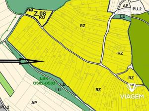 Prodej zahrady, Ostopovice, 526 m2