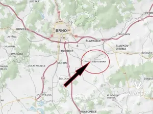 Prodej komerčního pozemku, Újezd u Brna, 2166 m2