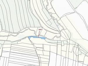 Dražba pozemku, Psárov, 2190 m2