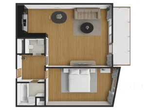 Prodej bytu 2+kk, Praha - Dolní Počernice, U konečné, 61 m2