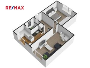 Prodej bytu 2+1, Plzeň, Komenského, 60 m2