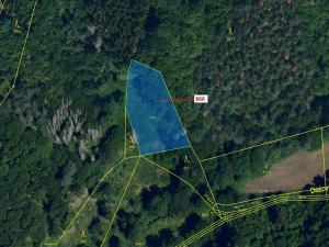 Dražba pozemku, Dešov, 1277 m2