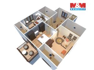 Prodej rodinného domu, Mnichovice - Božkov, Nad Tratí, 183 m2