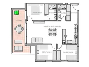 Prodej bytu 4+kk, Guardamar del Segura, Španělsko, 90 m2