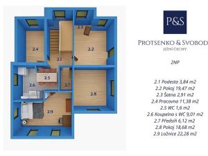 Prodej vily, Bechyně, Čechova, 660 m2
