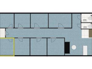 Pronájem kanceláře, Brno - Ponava, Cimburkova, 12 m2