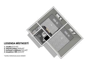 Prodej bytu 2+kk, Jablonec nad Nisou, Liberecká, 37 m2