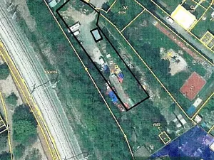 Pronájem komerčního pozemku, Plzeň, U Pošty, 1200 m2