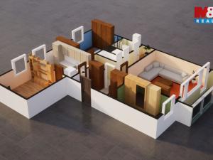 Prodej bytu 4+1, Teplice - Trnovany, Masarykova třída, 87 m2