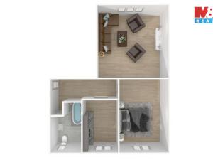 Prodej bytu 2+1, Praha - Hodkovičky, Večerní, 63 m2