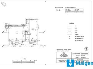Pronájem kanceláře, Praha - Smíchov, Grafická, 28 m2