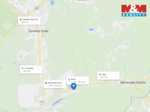 Pronájem bytu 2+1, Červená Voda, 55 m2