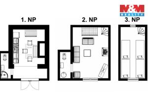 Prodej chaty, Nová Bystřice - Blato, 59 m2