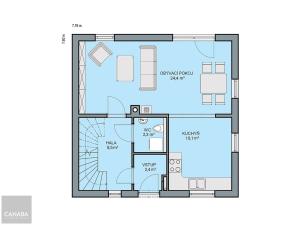 Prodej rodinného domu, Klamoš, 97 m2