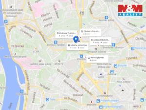 Pronájem bytu 2+kk, Praha - Nusle, Jaromírova, 63 m2