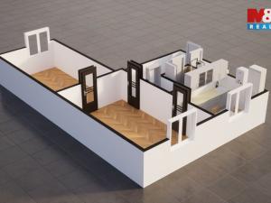 Prodej bytu 2+1, Rumburk - Rumburk 1, Třída 9. května, 48 m2