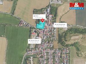 Pronájem komerčního pozemku, Ořech, Karlštejnská, 360 m2