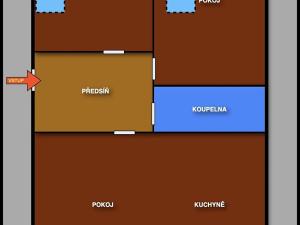 Prodej bytu 2+kk, Český Krumlov, Chvalšinská, 61 m2