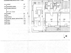Pronájem bytu 3+kk, Blansko, Hybešova, 85 m2