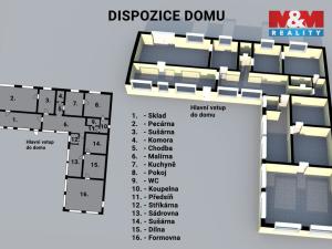 Prodej rodinného domu, Bohuslavice u Zlína, 298 m2