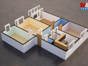 Prodej bytu 4+1, Jablonec nad Nisou, Vlaštovčí, 79 m2