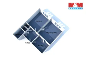 Pronájem bytu 2+1, Jindřichův Hradec - Jindřichův Hradec I, Panská, 80 m2