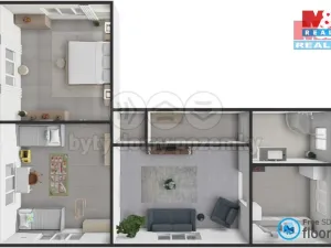 Pronájem bytu 3+1, Měřín, Brněnská, 99 m2