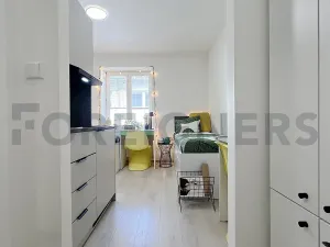 Pronájem bytu 1+kk, Praha - Libeň, Kotlaska, 18 m2