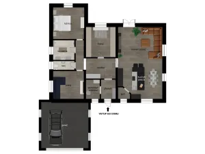 Prodej rodinného domu, Kaplice, Polní, 240 m2