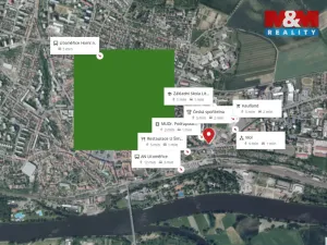 Pronájem bytu 2+1, Litoměřice - Předměstí, Jiřího z Poděbrad, 59 m2