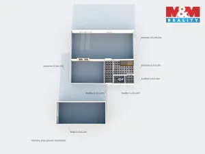 Pronájem kanceláře, Praha - Modřany, Lehárova, 76 m2