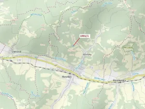 Dražba lesa, Hovězí, 2438 m2