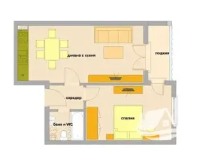 Prodej bytu 2+kk, Bjala, Bulharsko, 53 m2